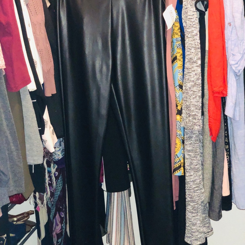 New soft pleather pants